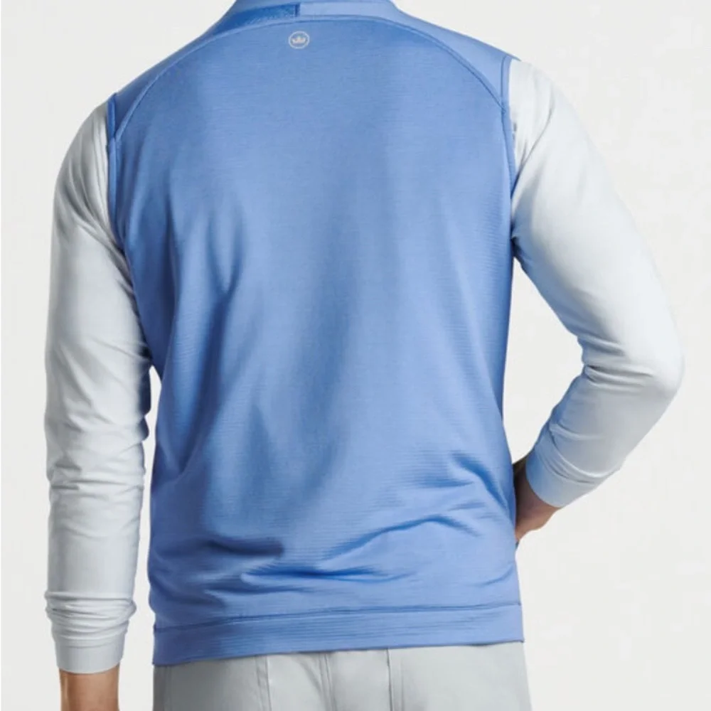 Peter Millar Beaumont Performance Vest, Bonnet Blue, Sz Large - NWT MSRP $145 - Picture 3 of 10